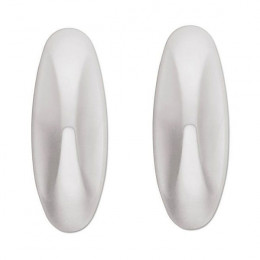 3M Command Small Oval Hooks with Strips [Pack of 2]