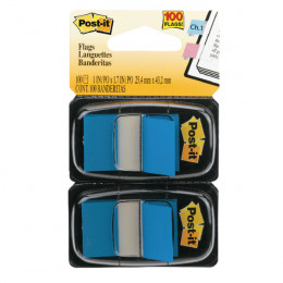 Post-It Index Dispenser Dual Pack Blue [Pack of 100]