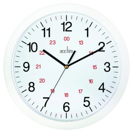 Acctim Metro 300mm Wall Clock White