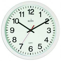 Acctim Controller Wall Clock Black