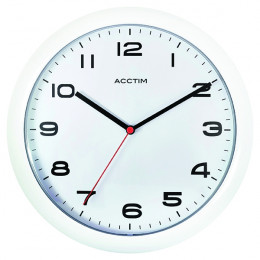 Acctim Aylesbury Wall Clock White