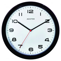 Acctim Aylesbury Wall Clock Black