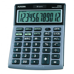Aurora DT661 Desktop Calculator 12 Digit