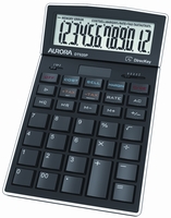 Aurora DT920P Desk Calculator Black