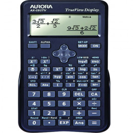Aurora AX595TV Scientific Calculator Black