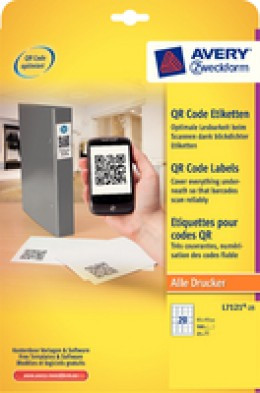 Avery QR Code Label Square 45x45mm