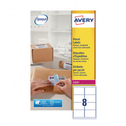 Avery Laser Labels 8/Sheet 99.1x67.7mm L7165-40 [40 Sheets]