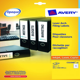 Avery Eurofolio File Label L7170 [25 Sheets]