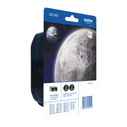 Brother LC1000BKBP2 Black Ink Cartridges [Pack of 2]