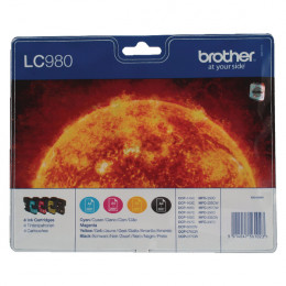 Brother LC980 Cartridges [Pack of 4]
