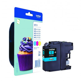 Brother LC123RBWBP Rainbow Set of Ink Cartridges [Pack of 3]