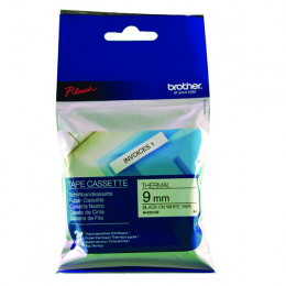 Brother P-Touch Tape MK221BZ 9mm Black on White