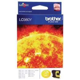 Brother LC980Y Yellow Ink Cartridge