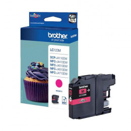 Brother LC123M Magenta Ink Cartridge