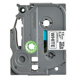 Brother P-Touch TZ Tape 12mm Black on White