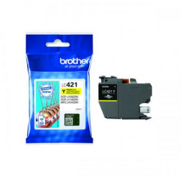 BROTHER LC421Y Yellow Ink Cartridge