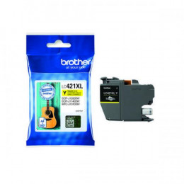 BROTHER LC421XLY Yellow High Yield Ink Cartridge
