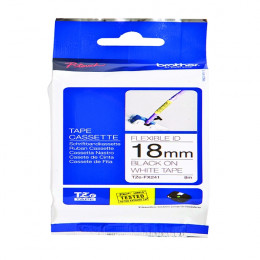 Brother P-Touch TZ Tape 18mm Black on White