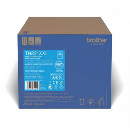 Brother TN-821XXLC Super High Yield Cyan Toner Cartridge