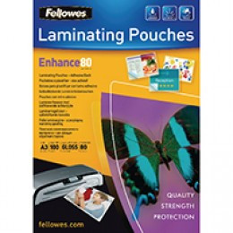 Fellowes Laminating Pouch A3 Self Adhesive 160mic