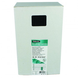 Fellowes Binding Comb 38mm Black [Pack of 50]