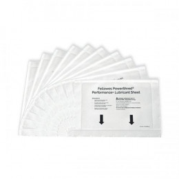 Fellowes Performance+ Shredder Lubricant Sheets [Pack of 10]