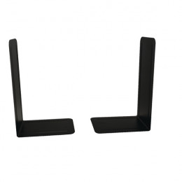 Giant Metal Bookends 215mm Black [Pack of 2]