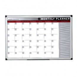 Bi-Office Magnetic Month Planner 900x600mm