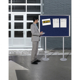 Bi-Office External Post Mounted Glazed Case Bolted Down 12xA4