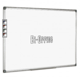 Bi-Office Whiteboard 900x600mm Aluminium Frame