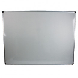 Bi-Office Whiteboard 1200x900mm Aluminium Frame