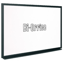 Bi-Office Whiteboard 600x450mm Black Frame