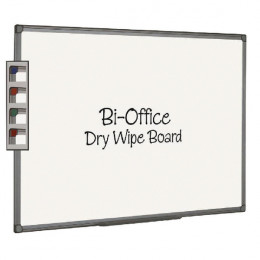 Bi-Office Whiteboard 1200x900mm Aluminium Finish