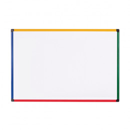 Bi-Office Colour Frame Magnetic Board 600x450mm