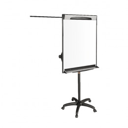 Bi-Office Mobile Magnetic Flipchart Easel 700x1000mm