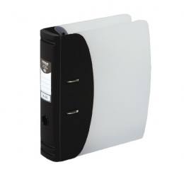 Hermes A4 Heavy Duty Lever Arch File Black