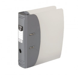 Hermes A4 Heavy Duty Lever Arch File Silver