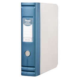 Hermes Heavy Duty Polypropylene Box File Metallic Blue