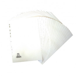 Elba White Card Divider 20 Part