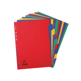 Elba A4 10 Part Pressboard Divider