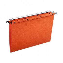 Elba Suspension File Azo V-Base Manilla Foolscap Orange [Pack of 25]