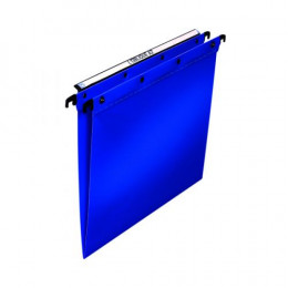 Elba Suspension File Polypropylene Foolscap Blue [Pack of 25]