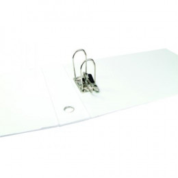 Elba Lever Arch PVC Oblong 75mm A3 White [Pack of 2]