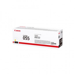 Canon 055 Laser Toner Cartridge Yellow [2100 page capacity]