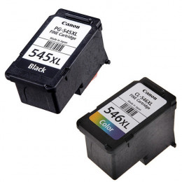 Canon PG-545XL/CL-546XL Inkjet Cartridges [Pack of 2] 8286B006