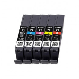 Canon PGI72 Inkjet Cartridge Multipack with Matte Black [Pack of 5]