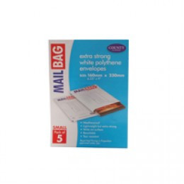 County Mail Bag Small 160x230mm [Pack of 5x10]