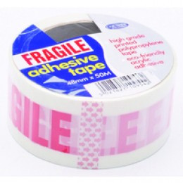 County Fragile Adhesive Tape [Pack of 6]