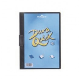 Duraquick File A4 Black [Pack of 20]