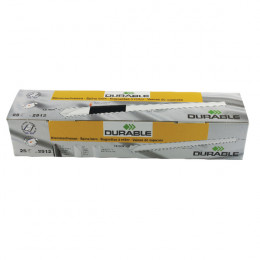 Durable Spinebar A4 6mm Black [Pack of 100]